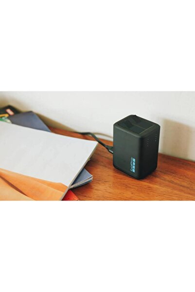 GoPro GoPro H13B+ Dual Charger 2 Enduro1900mAh Batteries, USB Port, LED Indicator (Gray)