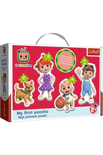 Trefl Puzzle Trefl Baby Classic Cocomelon, 14 pieces, 2+ years