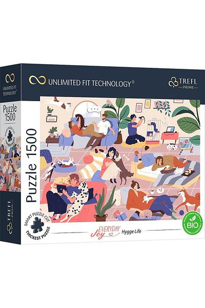 Trefl Puzzle Trefl Everyday Joy Hygge Life, 850 x 580 mm, 1500 piese