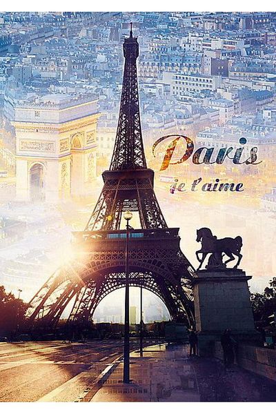 Trefl Puzzle Trefl din 1000 de piese, Paris in zori