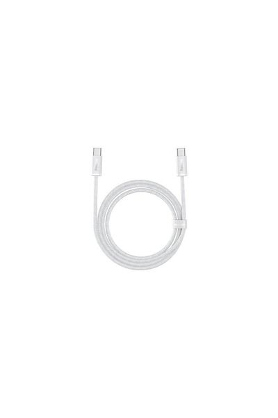 Baseus Cablu de date Baseus Dynamic Series, USB-C la USB-C, 100W, Încărcare rapidă, 2m, Alb
