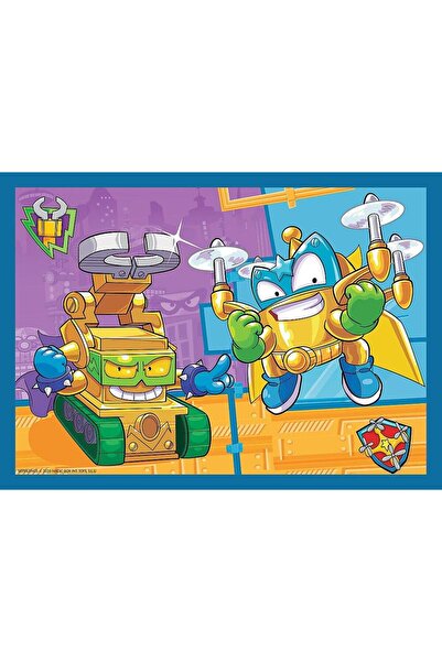 Trefl Trefl 4 v 1 puzzle SuperThings, Super akční, 35/48/54/70 dílků