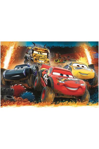 Trefl Trefl Disney Cars Puzzle Race to the Limit, 100 pieces