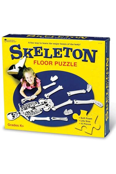 Learning Resources Puzzle de podea - schelet