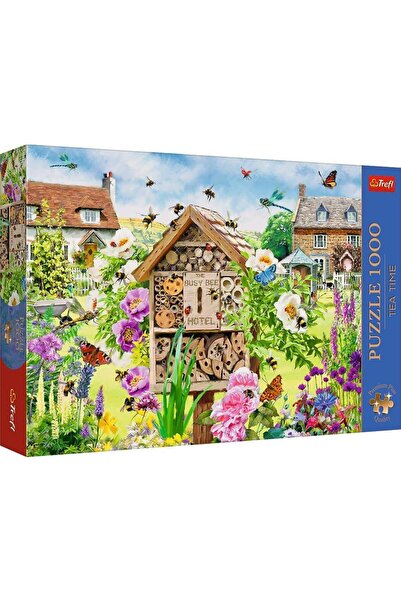 Trefl Puzzle Trefl Premium Plus - Tea Time, Casa Pentru Albine, 1000 piese