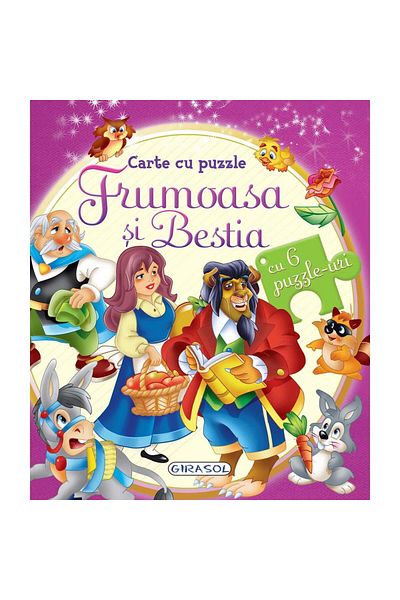 GIRASOL Puzzle book - Beauty and the Beast