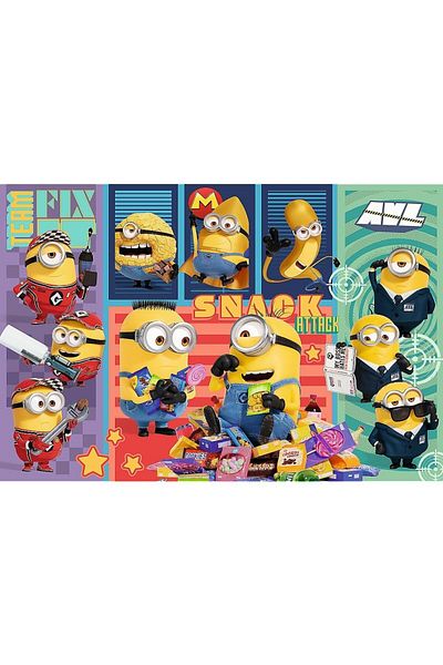 Trefl Trefl Puzzle Despicable me 4, Minion World, 160 pieces