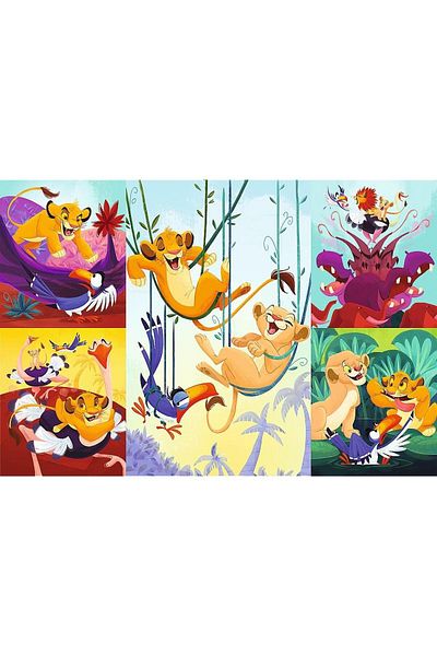 Trefl Trefl Disney Lion King Puzzle, The Brave King, 100 pieces