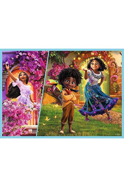 Trefl Παζλ Trefl 4 σε 1 Encanto Μαγικός Κόσμος, 35/48/54/70 τεμάχια