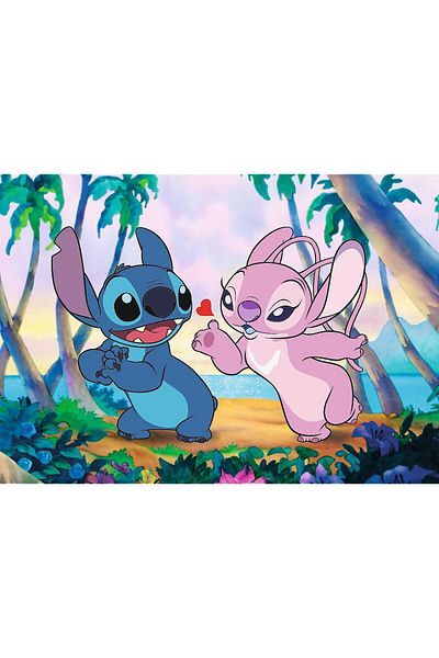 Trefl Trefl Puzzle 1000 Pieces - Stitch and Angel