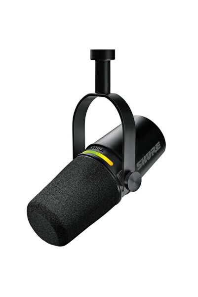 Shure MV7+-K Microphone - Professional Sound for Studio and Podcasting