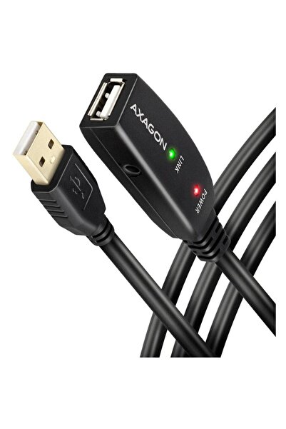 Axagon Cablu AXAGON ADR-215, prelungitor 15m, activ, USB-A tata - USB-A mama,...
