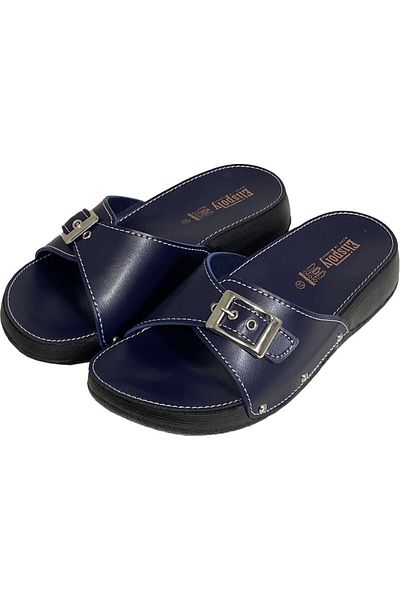 ElisPoly 13024 Navy Blue Anatomical Women's Slippers