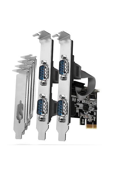 Axagon Adapter AXAGON PCEA-S4N, PCIe controller 4x Serial