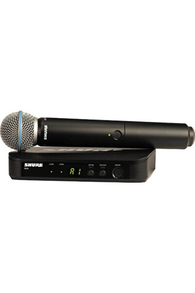 Shure BLX-24UK/B58 Wireless Handheld Microphone – Beta 58A & Reliable Performance