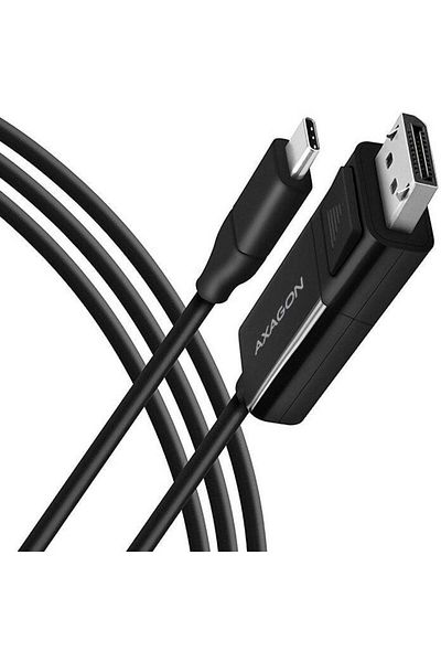 Axagon Cablu AXAGON RVC-DPC, USB-C - DisplayPort, 1.8m 4K/60Hz (Negru)