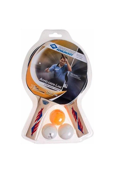 DONIC Schdkröt Table Tennis Racket Set Level 100 - 788610
