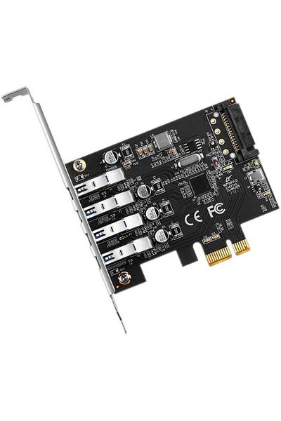 Axagon Axagon PCEU-43RS controller, PCIE - 4 x USB