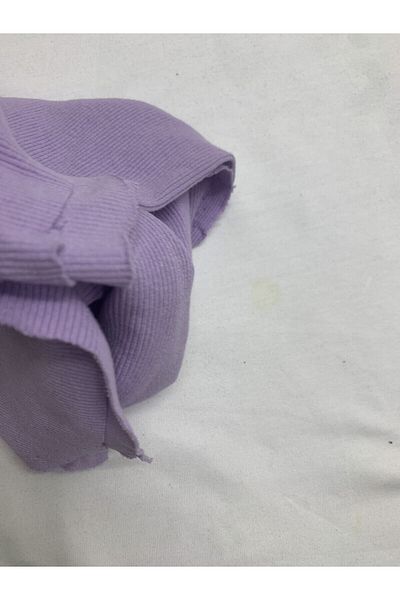 Yiğit Kumaş Lilac Camisole (Ribbed) Fabric, Piece 40X120 cm