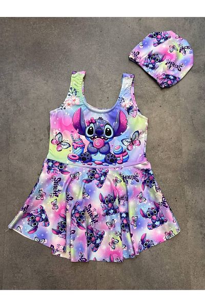ARBİ kids Swimsuit - Purple