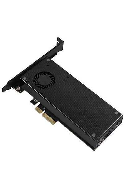 Axagon AXAGON PCEM2-DC adapter, PCI-Express 3.0 x4 - 2 x M.2 SSD