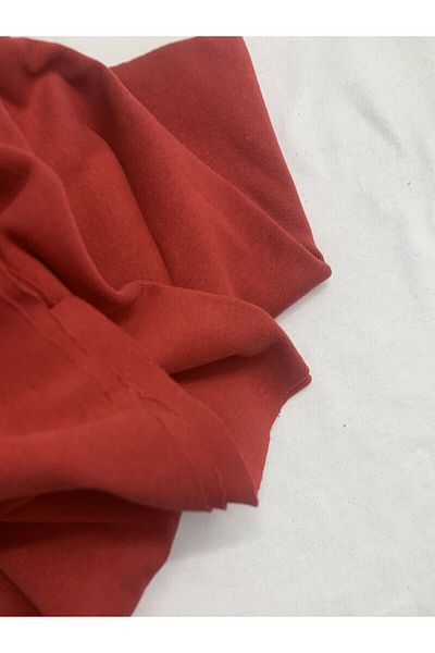 Yiğit Kumaş Ribana Fabric, Piece 65X200 cm Red Color