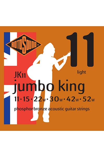 Rotosound JK11 Acoustic Guitar Strings – Superior Tone & Long-Lasting Durability