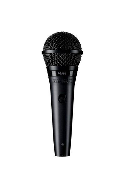 Shure ميكروفون سلكي PGA58-QTR | صوت نقي وأداء احترافي