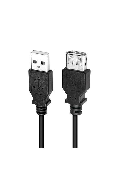 LogiLink Cablu USB LOGILINK prelungitor, USB 2.0 (T) la USB 2.0 (M), 3m, Negru