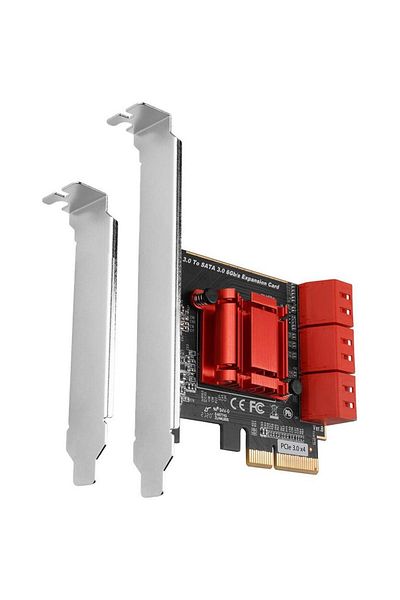 Axagon Axagon PCI-Express(pci-e) card, adapter to 6 x Sata III, LP