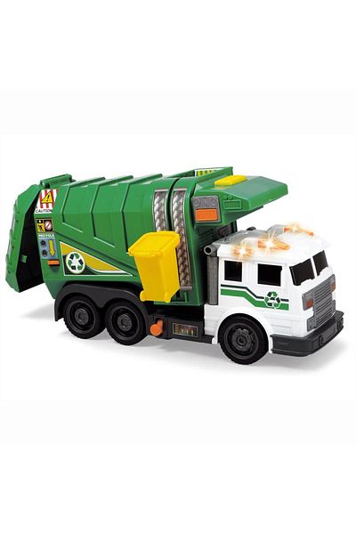 Dickie Masina de gunoi Dickie Toys Action Series, Verde, 39 cm