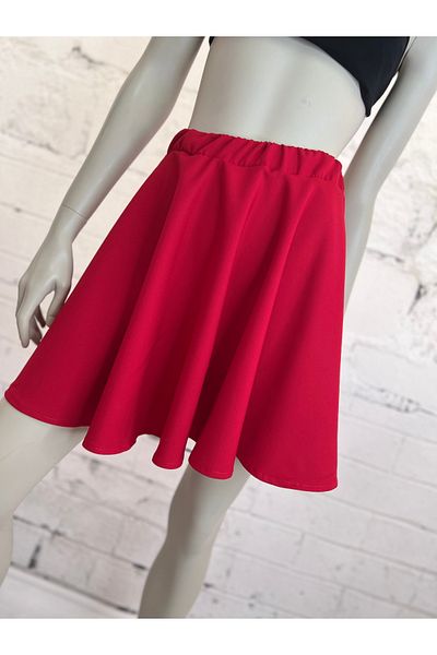 NA ADDESIGN Red Kiloş Skirt, Red Skirt
