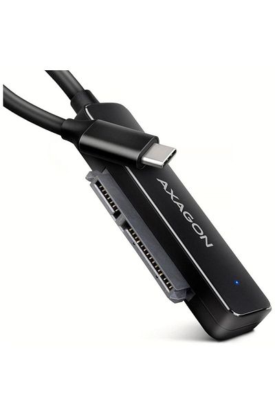 Axagon Axagon ADSA-FP2C Adapter, USB 3.2 Gen 1, SATA 3.0, for 2.5 inch HDD, USB-C, Black