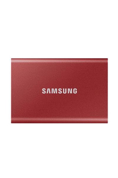 Samsung External SSD Samsung T7, 500GB, USB type-C 3.2 (Red)
