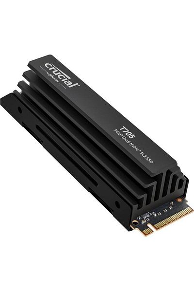 Crucial SSD Crucial T705, 2TB, PCI Express 5.0 NVMe, M.2 2280, with Heatsink