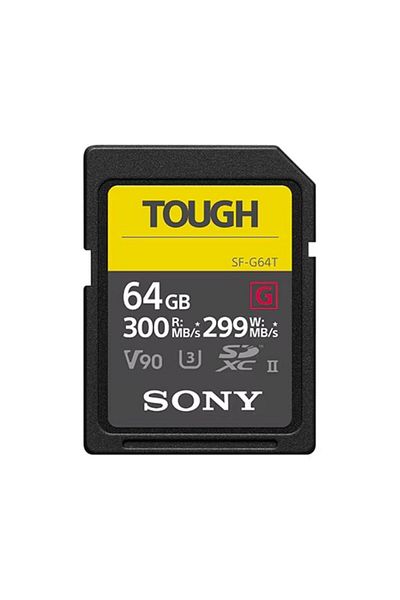 Sony Card de memorie Sony Tough SF-G Series, 64GB, UHS-II U3, Clasa 10, V90