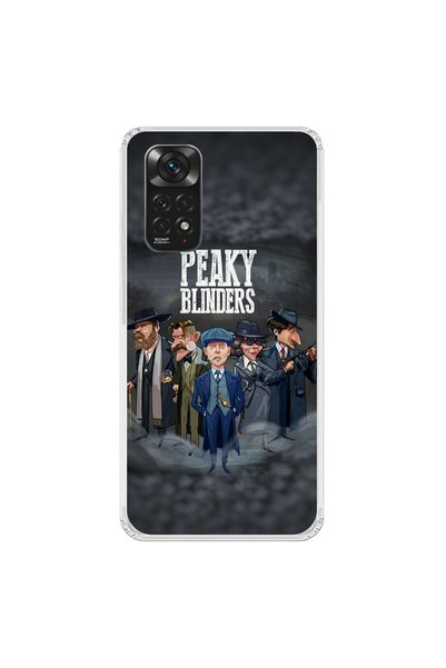 Dali Design حافظة شفافة متوافقة مع هاتف Xiaomi Redmi Note 11 مع تصميم Peaky B...