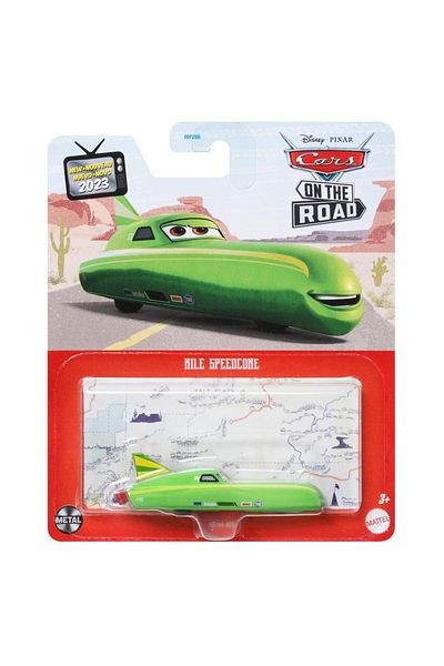 mattel Masinuta metalica Disney Pixar Cars - Nile Speedcone (Verde)