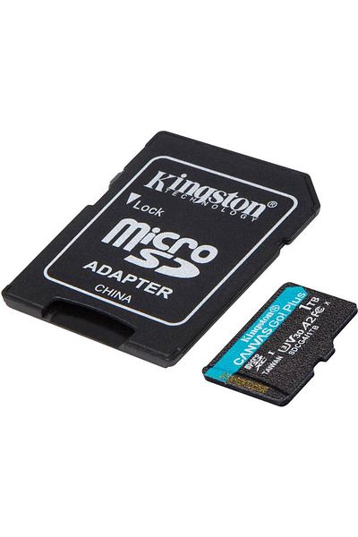 Kingston Card de memorie Kingston CanvasGo! Plus, 1TB, microSDXC, UHS-I U3, Clasa 10, Adaptor SD