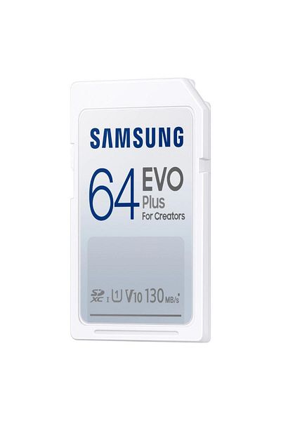 Samsung Card memorie Samsung MB-SC64K/EU EVO Plus, SDXC, 64GB