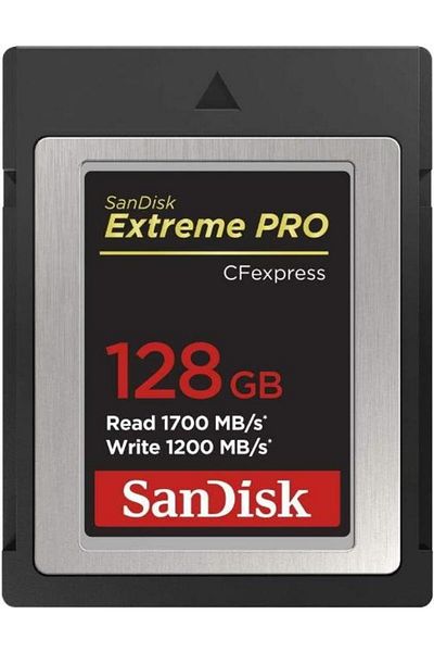 SanDisk SanDisk Extreme PRO CFexpress SDCFE-128G-GN4NN memory card, 128GB