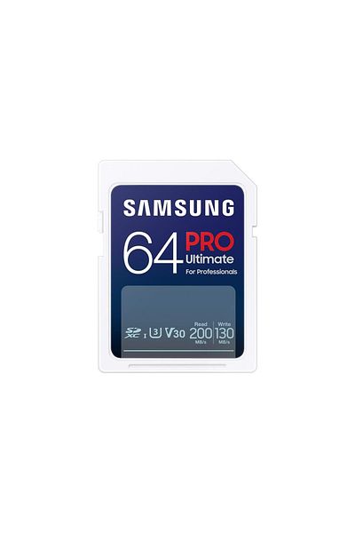 Samsung Card de memorie Samsung PRO Ultimate, 64GB, SDXC, UHS-I U3, V30