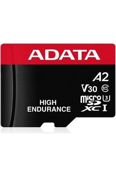 Adata ADATA Endurance memory card, MicroSDXC, 128GB, UHS-I V30, 100MB/s, Class 10 + Adapter