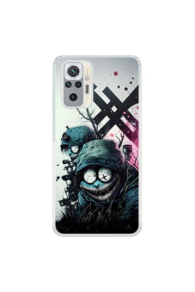 Dali Design حافظة شفافة متوافقة مع هاتف Xiaomi Redmi Note 10 Pro بتصميمات جما...