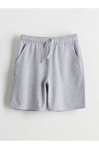LC Waikiki Standard Pattern 100% Cotton Pique Fabric Boy Shorts