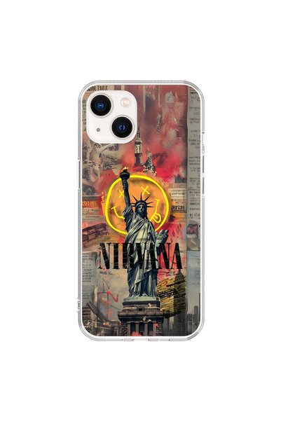 Dali Design حافظة شفافة متوافقة مع هاتف iPhone 14 بتصميمات جمالية 3