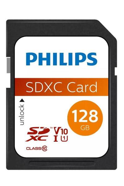 Philips Card de memorie Philips FM12SD55B/00, SDXC, 128GB, Clasa 10, UHS-I U1