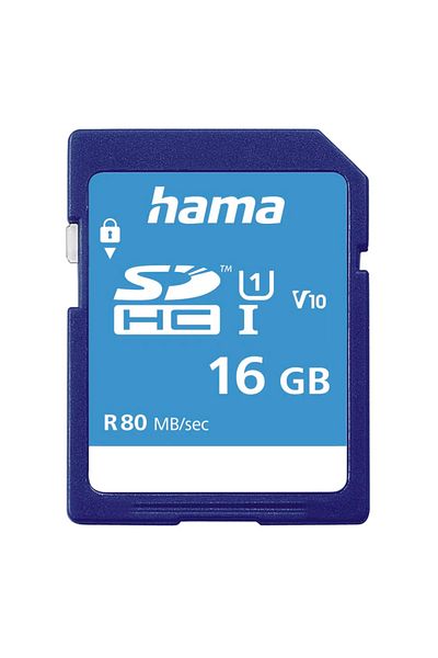 Hama Card de memorie Hama 124134, SDHC, 16GB, Clasa 10, UHS-I U1, V10