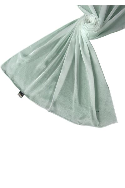 mim eşarp Enba Jan Jan Solid Color Evening Dress Shawl 75X190 cm