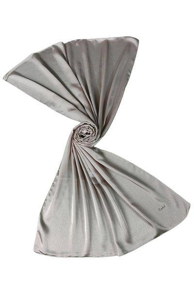 mim eşarp Enba Jan Jan Solid Color Evening Dress Shawl 75X190 cm
